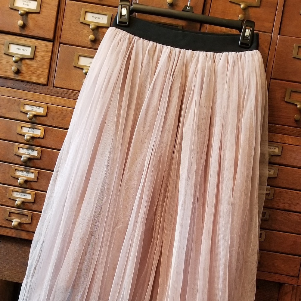 The cutest tulle skirt!
